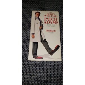 Patch Adams VHS 1998 Robin Williams Universal Pictures Biographical Comedy Drama
